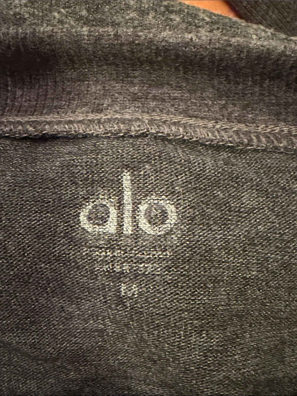 Alo Women’s Black Crewneck Sweater Size M